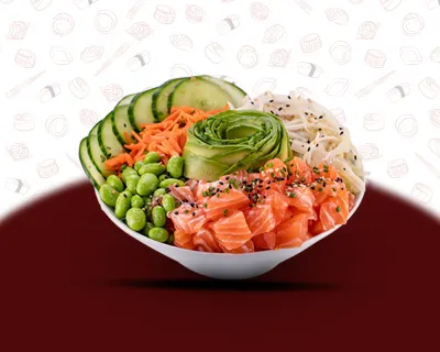 P15 HEALTHY POKE SAUMON MARINE