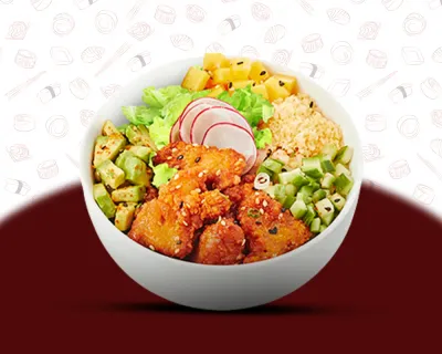P4 POKE POULET KARAAGE