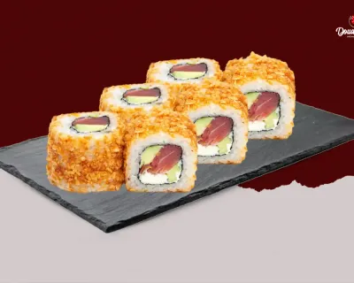 D43 Crevette Tempura Avocat Cheese