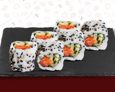 D06 Saumon Concombre Crevettes